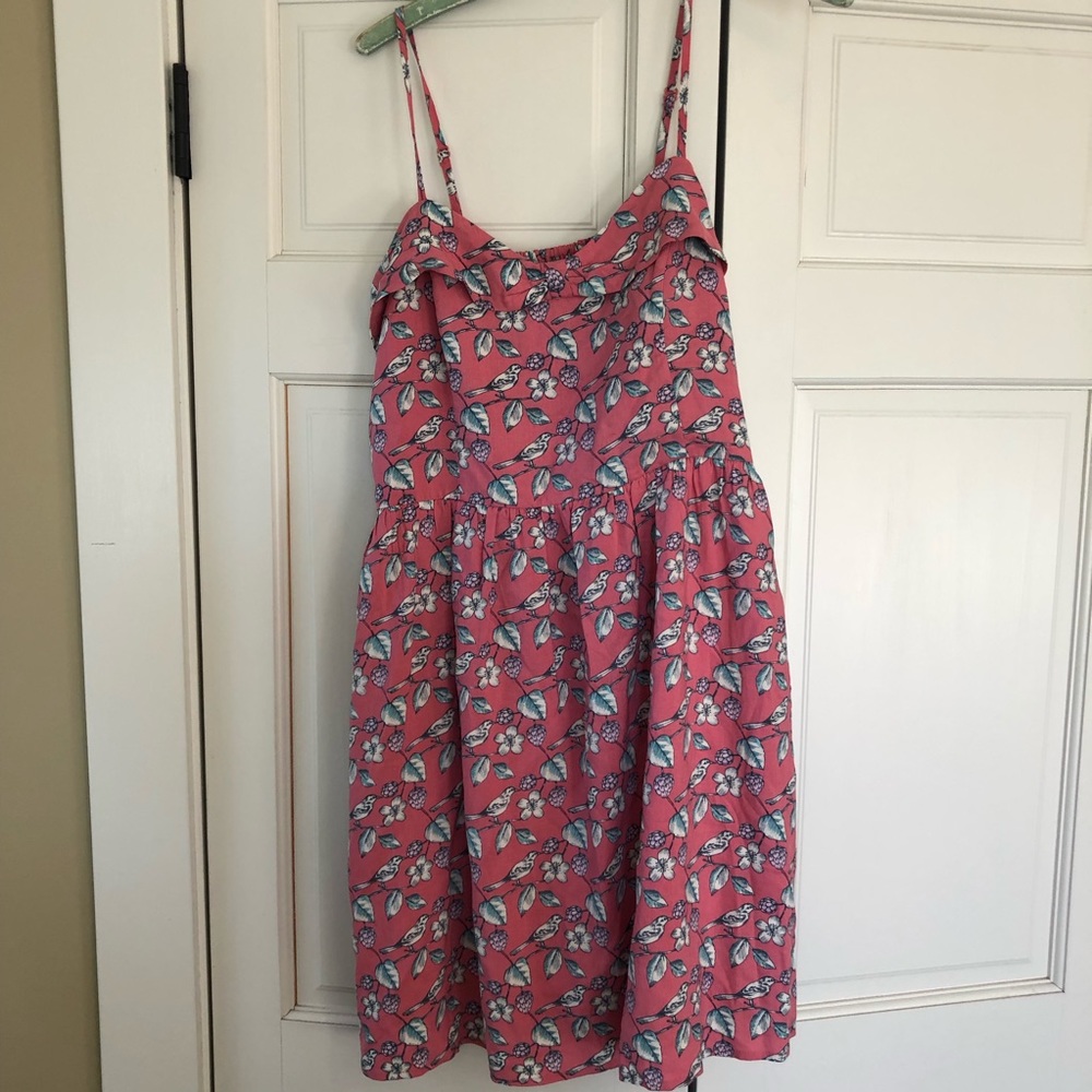 LC Bird print dress